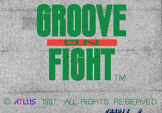 Groove on Fight - Gouketsuji Ichizoku 3 (J 970416 V1.001) Title Screen